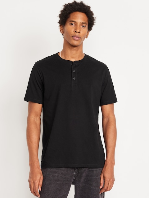 Henley T-Shirt - Blackjack