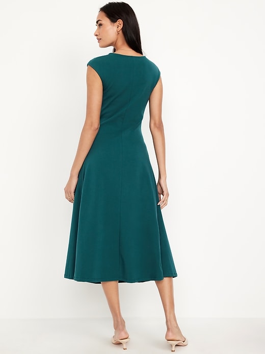 Image number 8 showing, Fit &amp; Flare Midi Dress