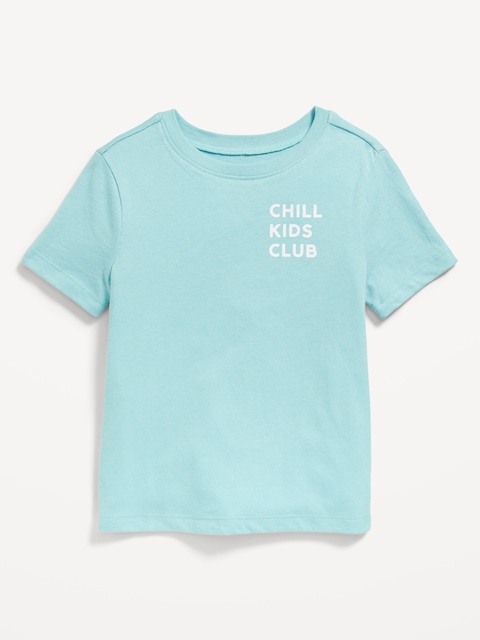 Short-Sleeve Graphic T-Shirt for Toddler Boys - Chill Kids Club