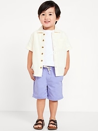 Image number 2 showing, Chambray Shorts for Toddler Boys