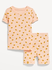 Image number 1 showing, Printed Snug-Fit Pajama Set for Toddler & Baby