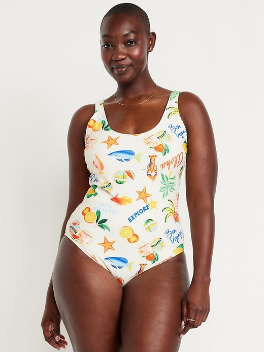 Image number 4 showing, Matte One-Piece Swimsuit