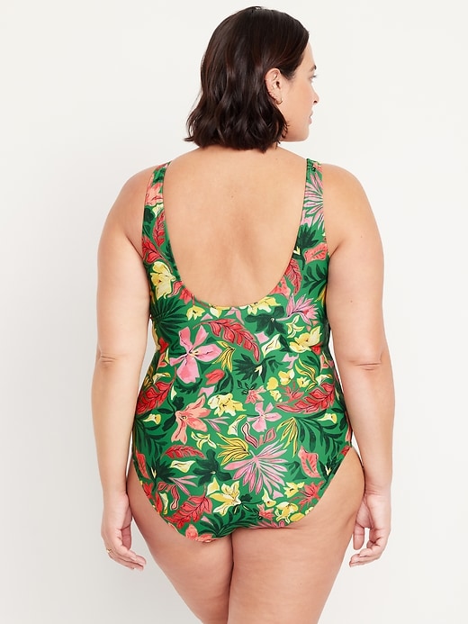 Image number 8 showing, Matte One-Piece Swimsuit