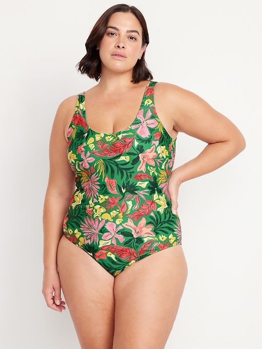 Image number 7 showing, Matte One-Piece Swimsuit