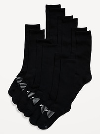 Image number 1 showing, 6-Pack Athletic Tube Socks for Men