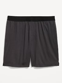 Image number 3 showing, Jersey Pajama Shorts for Men