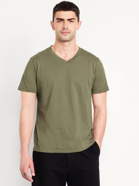 V-Neck T-Shirt - Bare Ground