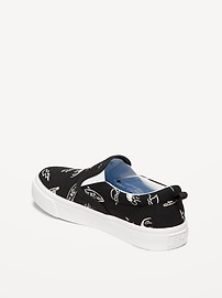 View large product image 4 of 4. Slip-On Canvas Sneakers for Boys