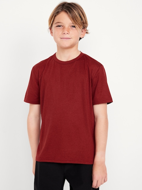 CloudMotion Performance T-Shirt for Boys - Scarlet Fire