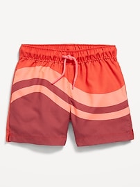 Image number 1 showing, Printed Swim Shorts for Baby