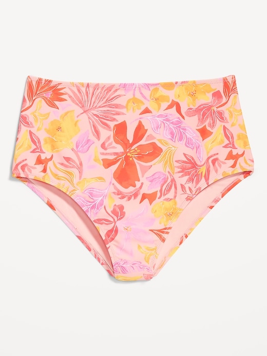 Image number 9 showing, Matte High-Waisted Bikini Swim Bottoms