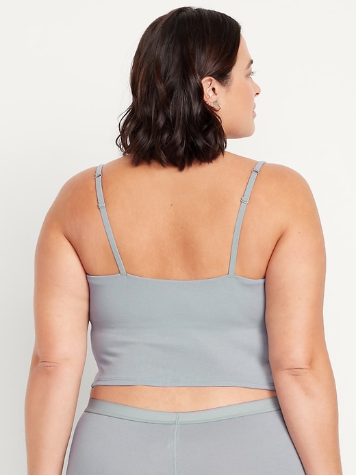 Image number 8 showing, Rib-Knit Brami Top
