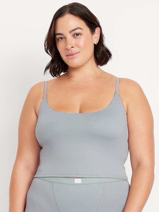 Image number 7 showing, Rib-Knit Brami Top