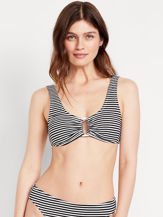 Image number 1 showing, Textured Swim Top