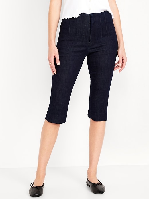 Image number 2 showing, Extra High-Waisted Polished Pixie Capri Pants