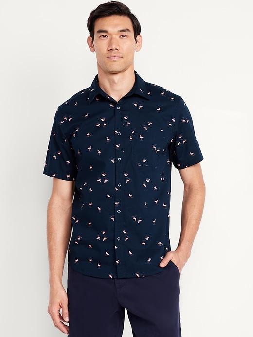 Image number 1 showing, Classic Fit Everyday Printed Shirt