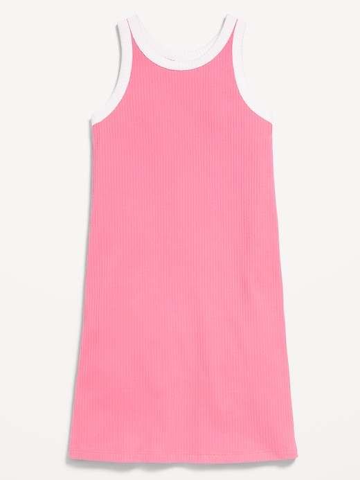 Image number 3 showing, Printed Fitted Sleeveless Dress for Girls