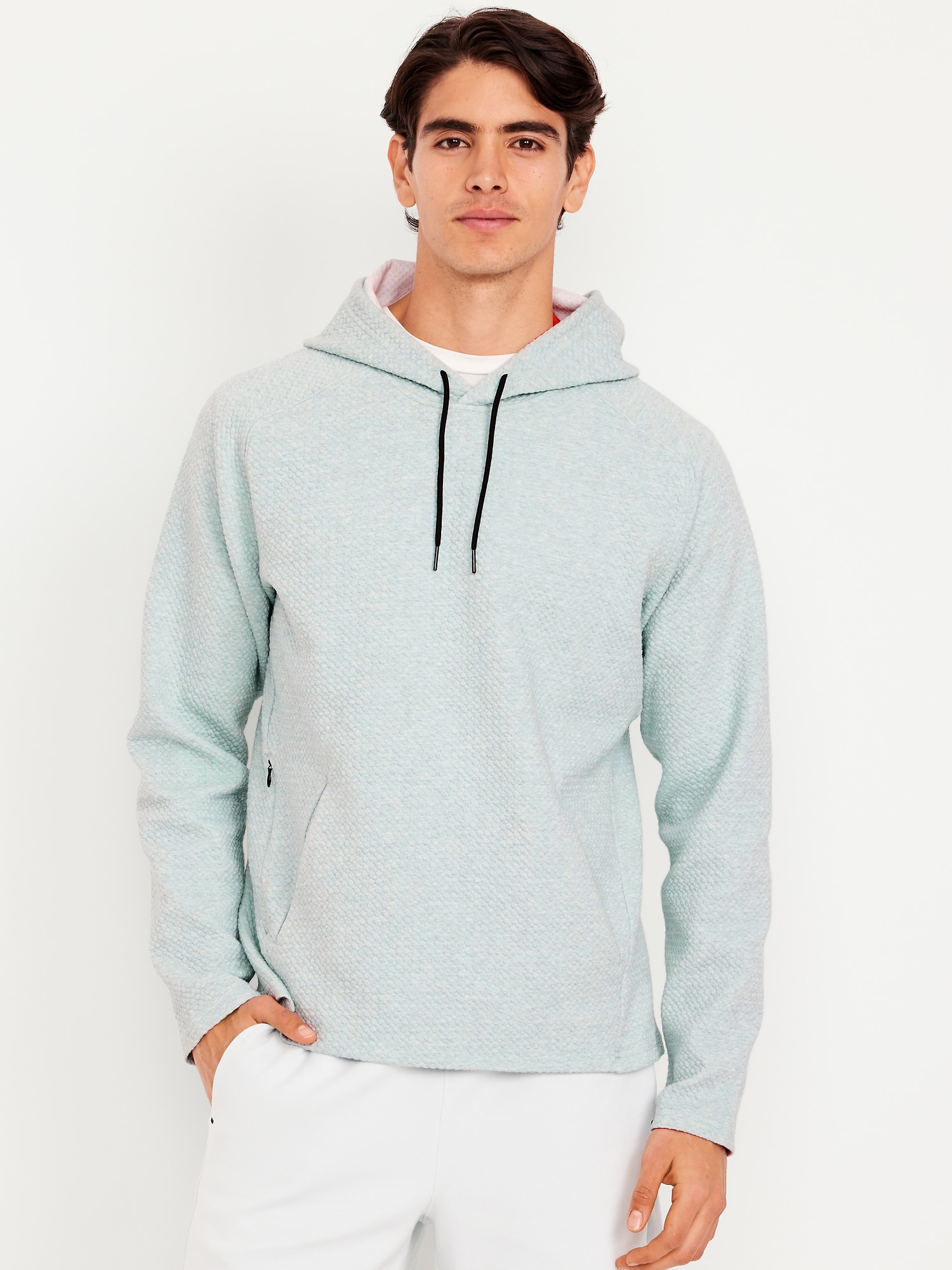 Dynamic Fleece Textured Hoodie