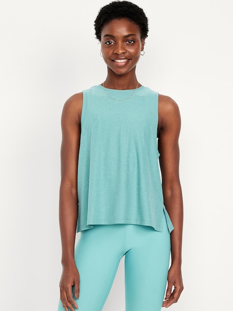 CloudMotion Tank Top - Luminous Blue