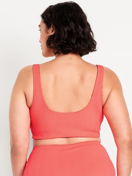 Image number 8 showing, Ribbed Swim Top