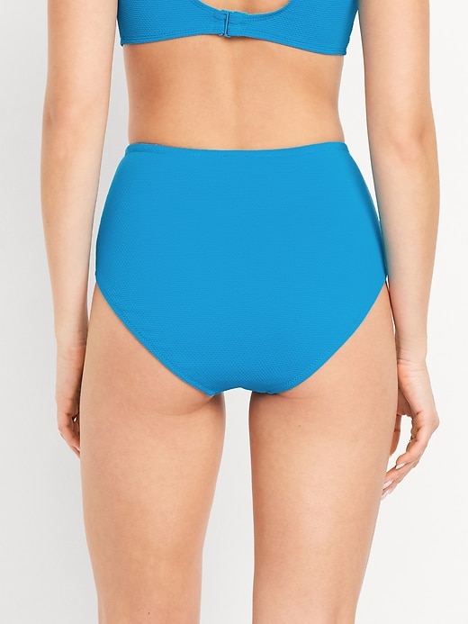 Image number 2 showing, High-Waisted Bikini Swim Bottoms