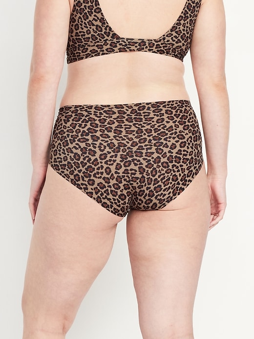 Image number 6 showing, High-Waisted No-Show Brief Underwear