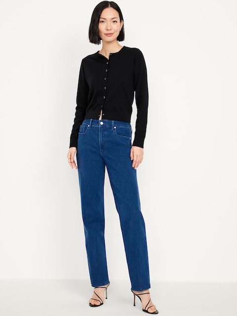 High-Waisted OG Loose Jeans - Dark Wash