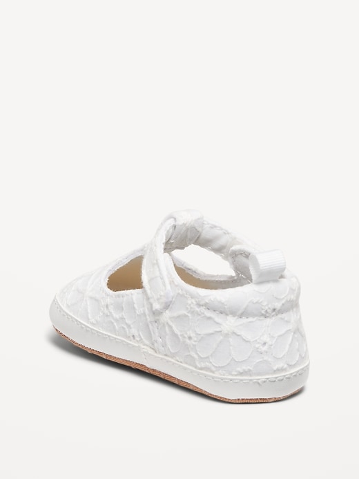 View large product image 2 of 2. Embroidered Mary-Jane Sneakers for Baby