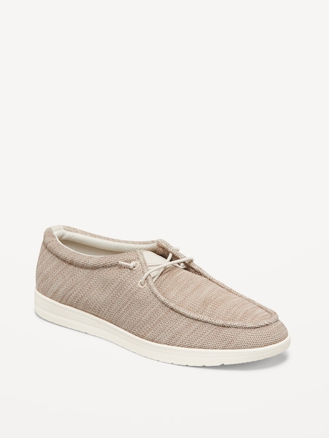 Textured Knit Loafers - Wish Bone