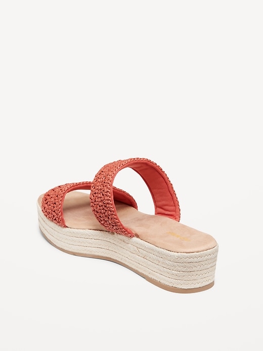 Image number 4 showing, Double-Strap Espadrille Sandals