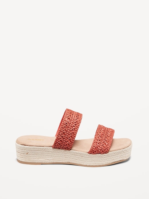 Image number 6 showing, Double-Strap Espadrille Sandals