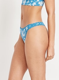 Image number 2 showing, Mid-Rise Everday Cotton Thong