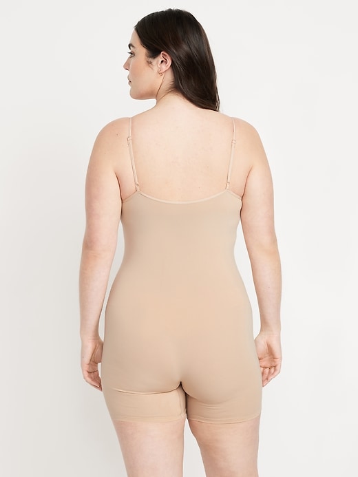 Image number 4 showing, Seamless Cami Short Bodysuit