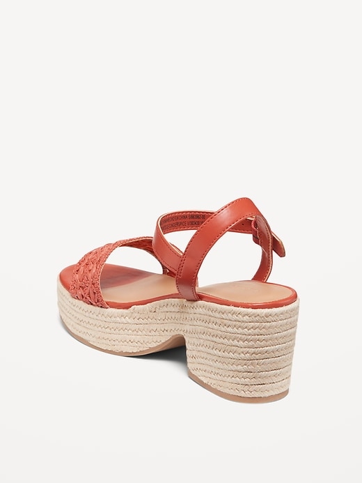 Image number 4 showing, Espadrille Platform Sandals