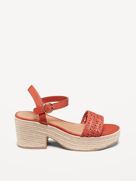 Image number 3 showing, Espadrille Platform Sandals