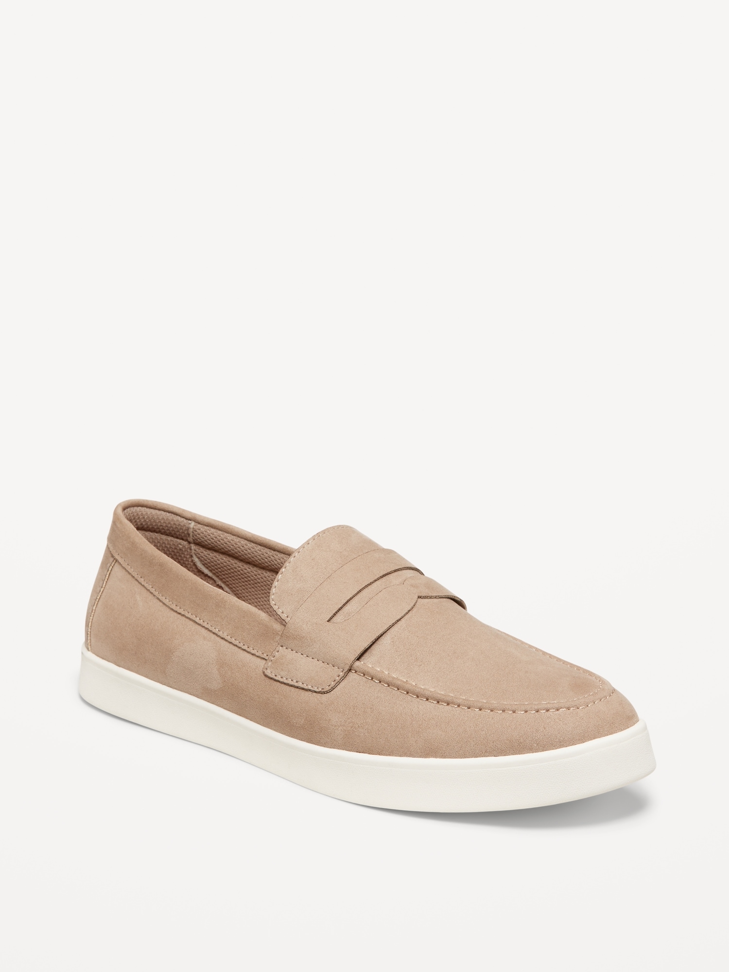 Faux-Suede Loafers for Men