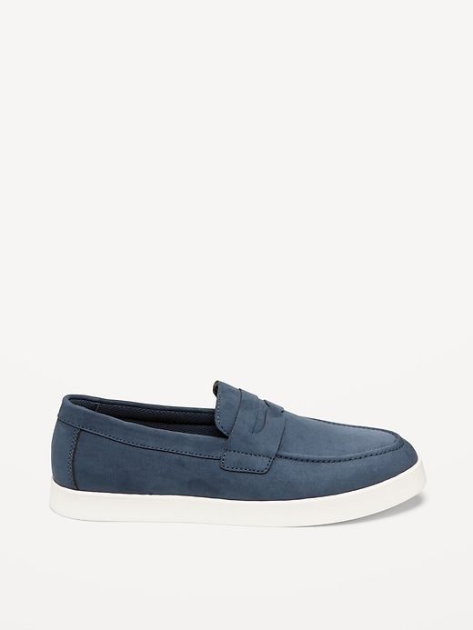Image number 3 showing, Faux-Suede Loafers for Men