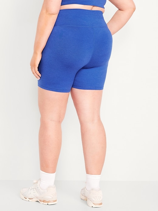 Image number 7 showing, Extra High-Waisted CloudComfy Biker Shorts -- 6-inch inseam