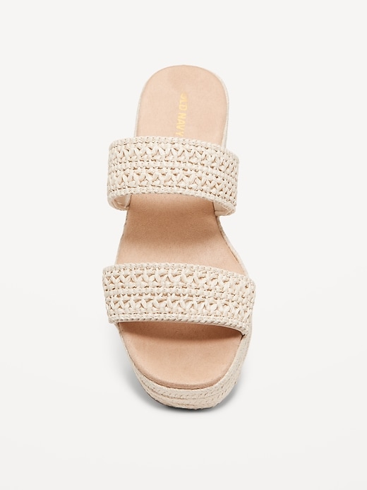 Image number 2 showing, Double-Strap Espadrille Sandals