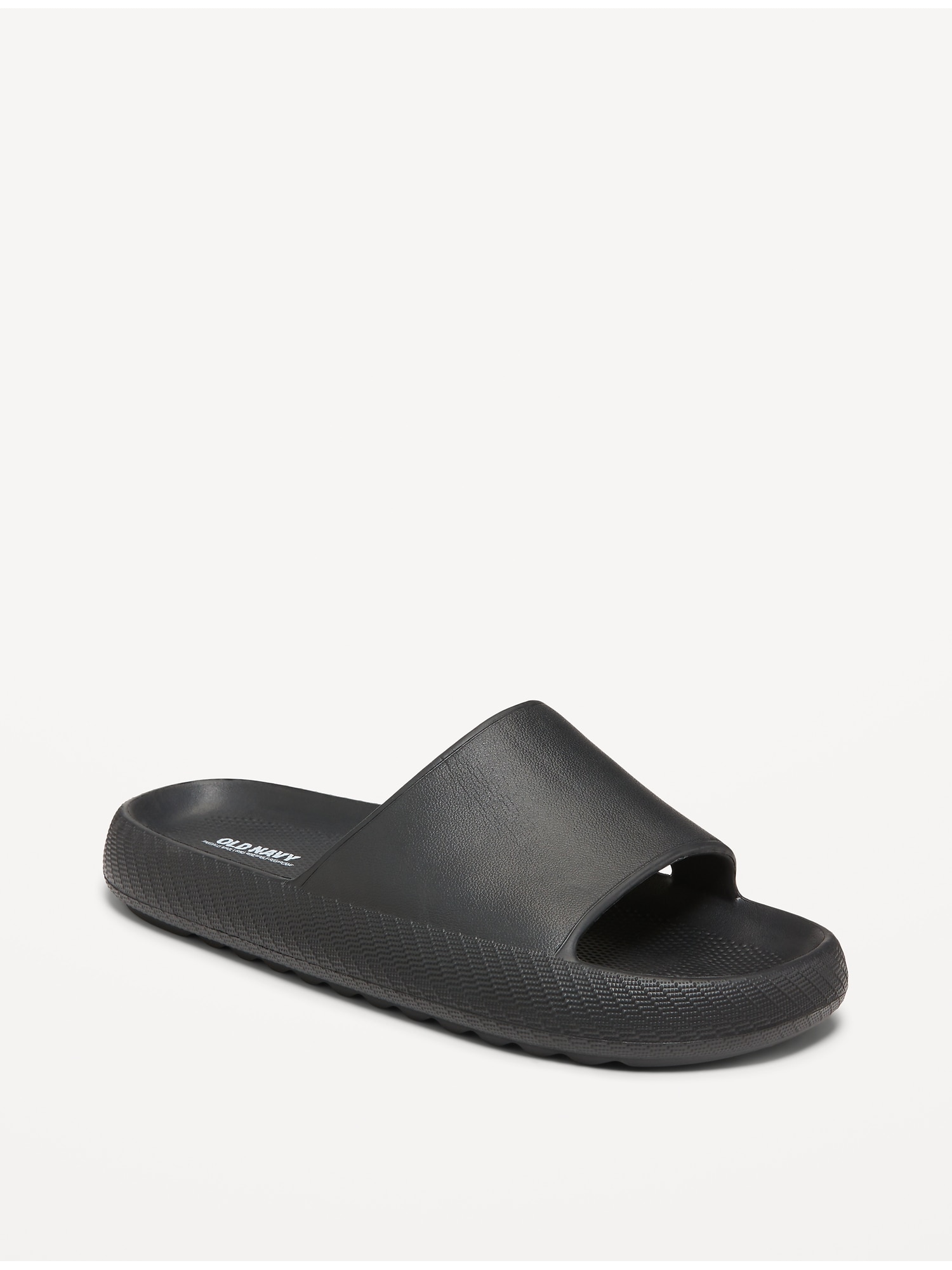 Slide Sandals for Men (Partially Plant-Based) - Black