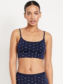 Image number 1 showing, Cotton Cami Bralette