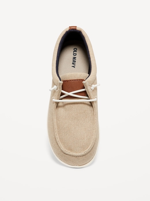 View large product image 2 of 4. Slip-On Knit Deck Shoes for Boys