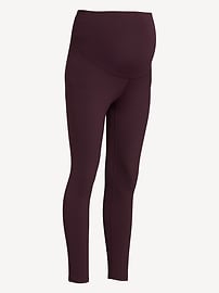 Image number 2 showing, Maternity Full Panel StudioSmooth 7/8 Leggings