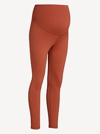 Image number 2 showing, Maternity Full Panel StudioSmooth 7/8 Leggings