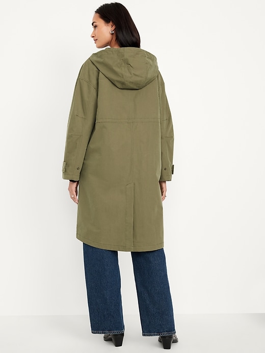 Image number 2 showing, Oversized Hooded Parka