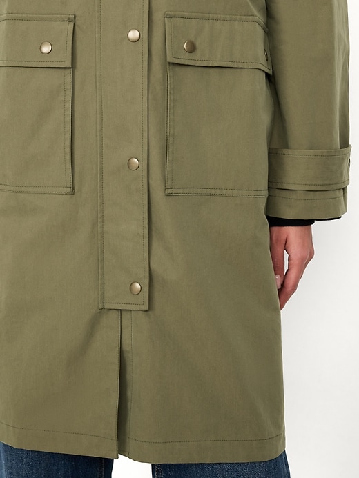 Image number 5 showing, Oversized Hooded Parka