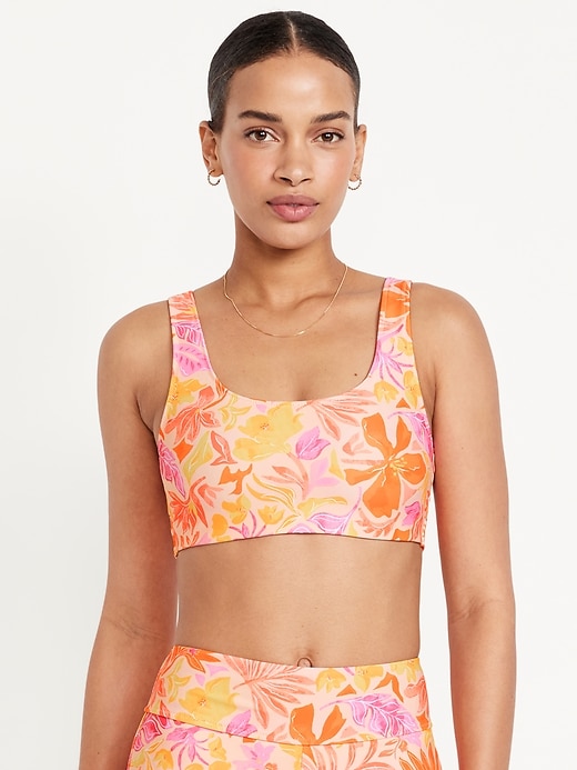 Image number 1 showing, Scoop-Neck Bikini Swim Top