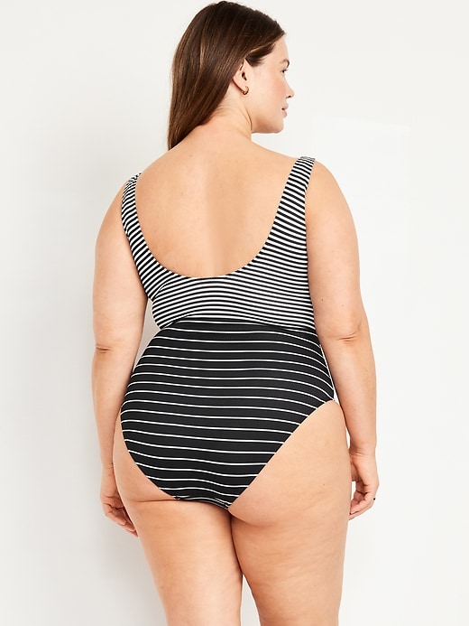 Image number 8 showing, One-Piece Cut-Out Swimsuit