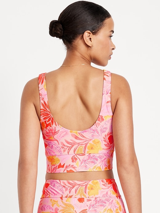 Image number 7 showing, Longline Swim Top