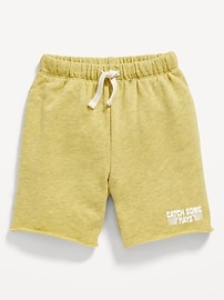 Image number 1 showing, French-Terry Graphic Shorts for Toddler Boys